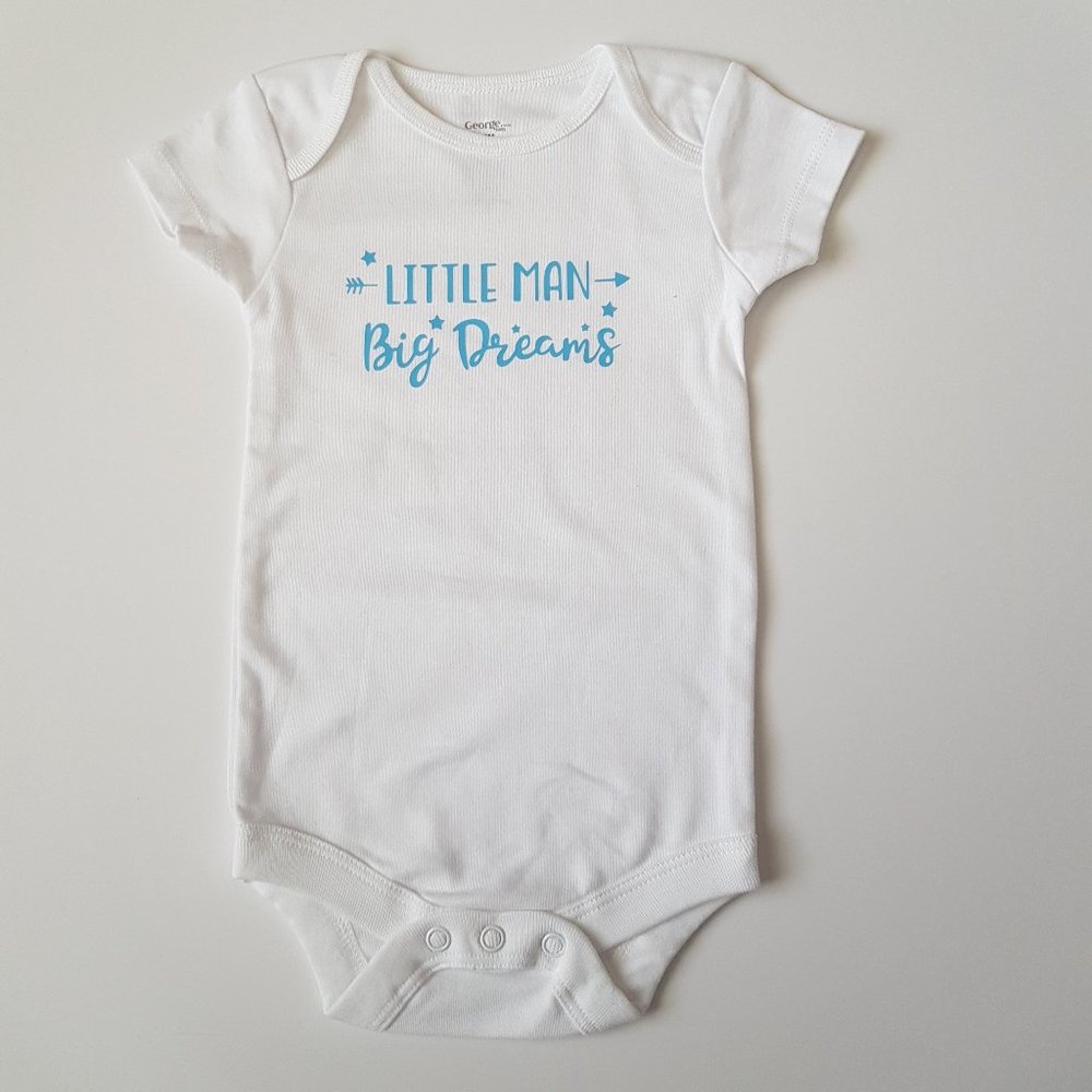 "Little Man, Big Dreams" Bodysuit